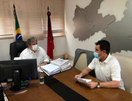 João Azevedo e Wilson Santiago Filho discutem projetos para o desenvolvimento da Paraíba