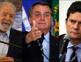 Lula lidera corrida presidencial e vence Bolsonaro e Moro em 2º turno
