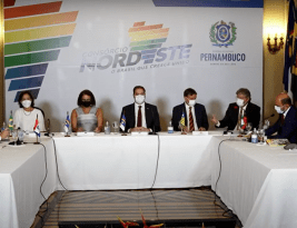 João Azevêdo participa da posse de Paulo Câmara como presidente do Consórcio Nordeste