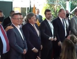 ‘Filiação de Alckmin traz sentimento de renovação e esperança ao país’, diz João Azevêdo durante solenidade em Brasília