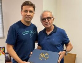 Cícero Lucena encontra prefeito de Balneário Camboriú em Santa Catarina e discute políticas públicas