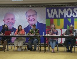 PT oficializa candidatura de Lula à Presidência da República durante convenção em São Paulo