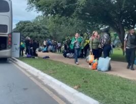 Quase 4 mil golpistas chegam a Brasília em ônibus para manifestações, diz Inteligência