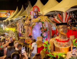 Escolas de samba, tribos indígenas e clubes de frevo encantam público na segunda noite de desfile