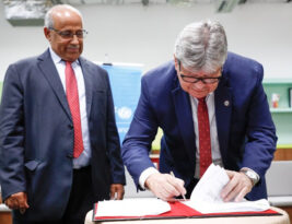 João Azevêdo assina memorando de entendimento com o Unicef para fortalecer políticas públicas destinadas a crianças e adolescentes do Nordeste