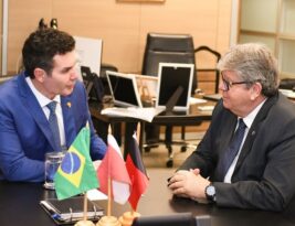 Governador pede liberação das obras da barragem Cupissura e de habitação ao ministro das Cidades