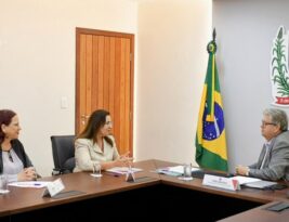 João Azevêdo recebe visita da reitora nomeada da UFPB e discute parcerias entre o Governo do Estado e a instituição