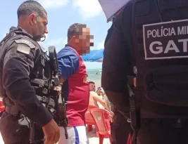 Líder de facção criminosa da Bahia é preso pela Polícia Federal em praia de João Pessoa