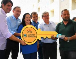 Novo residencial com 192 unidades habitacionais é entregue em Gramame pelo Governo do Estado