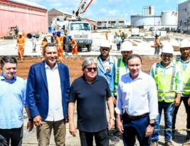 João Azevêdo inspeciona obras no Porto de Cabedelo e destaca importância de investimentos para a geração de emprego e renda