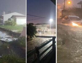 Chuvas causam estragos na cidade de Sousa e deixam Hospital Regional alagado