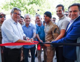 João Azevêdo entrega nova estrutura do Comando de Policiamento Regional II no Sertão