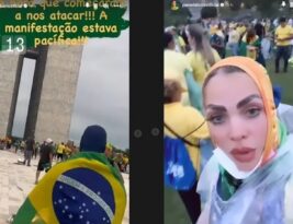 PGR pede condenação de Pâmela Bório por participação nos atos golpistas de 8 de janeiro