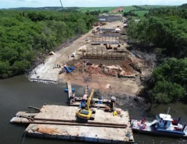 Construção da Ponte do Futuro avança e equipamento vai conectar Cabedelo, Santa Rita e Lucena