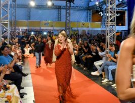 Primeira-dama e vice-governador prestigiam desfile em homenagem ao macramê e participam de assinatura de contratos do Empreender-PB