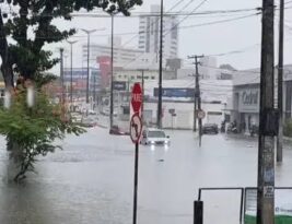 CHUVAS INTENSAS: João Pessoa ultrapassa 100 mm de precipitação em 72h e registra alagamentos em diversos bairros