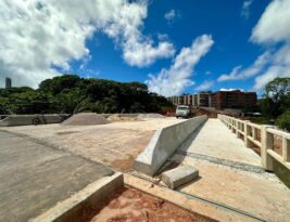 Ponte entre Altiplano e Hospital Universitário deve estar pronta até setembro, diz governador