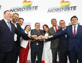 Em agenda com Lula e Alckmin, João Azevêdo e governadores do Nordeste articulam reação ao “tarifaço” dos EUA