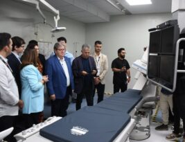 João entrega 1º equipamento de cintilografia do SUS na PB e reforma no Trauma de João Pessoa