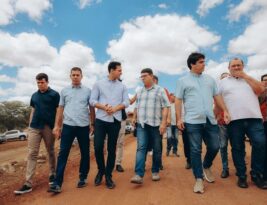 Lucas Ribeiro inspeciona obras de mobilidade urbana em Boqueirão e reforça desenvolvimento da região