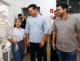 Lucas Ribeiro entrega escola, abastecimento d’água e autoriza pavimentação de distrito em Conceição