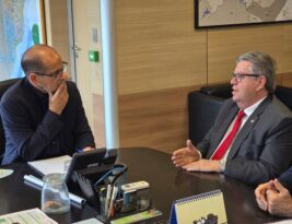 João Azevêdo discute obras do terceiro lote do canal Acauã-Araçagi no Ministério da Integração e do Desenvolvimento Regional