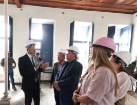 João Azevêdo inspeciona obra do Casarão dos Azulejos e destaca ações do Governo na revitalização do Centro Histórico de João Pessoa