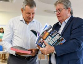 João Azevêdo e general do Exército tratam sobre parcerias nas áreas de Ciência e Tecnologia e combate aos efeitos da estiagem