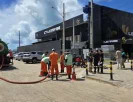 Academia Let’s Vibe é interditada e multada por despejo irregular de esgoto no Bessa