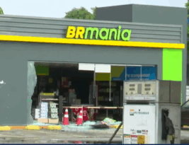 Criminosos explodem cofre do posto de combustíveis BR Mania e causam prejuízo durante a madrugada em João Pessoa