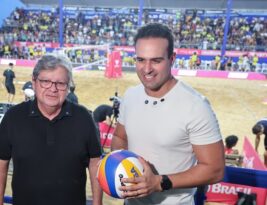 Paraíba World Beach Games: João Azevêdo e Lucas Ribeiro prestigiam final do Circuito Mundial de Vôlei de Praia