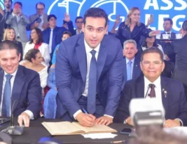 Governador Lucas cumpre agenda em Campina, empossa novos secretários e firma parceria na área de saúde