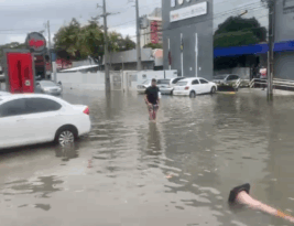 TEMPORAL: João Pessoa amanhece sob chuva e registra alagamentos em diversos pontos da cidade