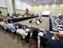 Governador Lucas Ribeiro e ministro Waldez Góes sobrevoam área afetada pelas chuvas e alinham ações com prefeitos
