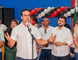 Lucas Ribeiro entrega escolas em Aparecida e São José da Lagoa Tapada e inspeciona obras na região de Sousa