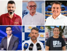 São seis os candidatos registrados na disputa pelo Governo da Paraíba