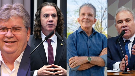 Quaest para o Senado na PB: João, 27%; Veneziano, 17%; Nabor, 9%; Queiroga, 6%